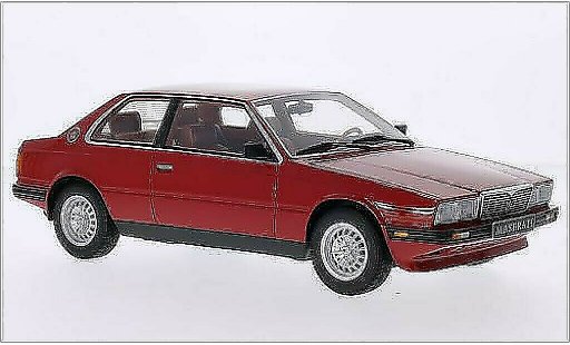 Maserati Biturbo Coupe 1/18 Minichamps rouge 1982 miniature