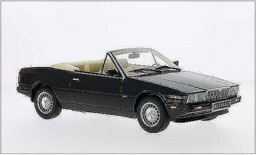 Maserati Biturbo Spyder 1/18 Minichamps noire 1986 miniature
