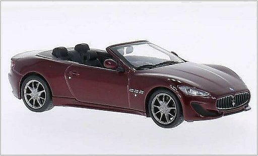 Maserati GranCabrio Sport 1/43 WhiteBox Sport rouge 2013 miniature