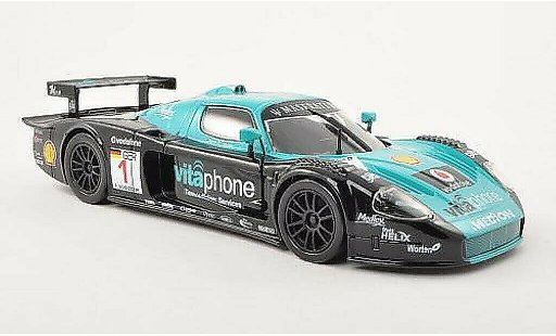 Maserati MC12 Base 1/24 Burago No.1 /A.Bertolini miniature