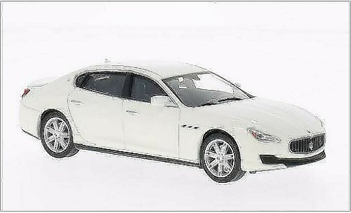 Maserati Quattroporte GTS 1/43 WhiteBox blanche 2013 miniature