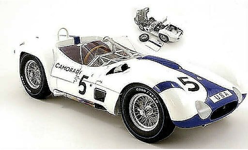 Maserati Tipo Base 1/12 Minichamps 61 No.5 Camoradi 1000 km Nurburgring 1960 / D.Gurney miniature