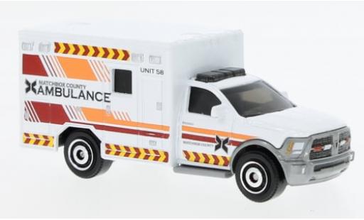 Miniature Dodge RAM 1/64 Matchbox Ambulance 2016 1:64 Dodge RAM 1/64 Matchbox Ambulance 2016 1:64 miniature