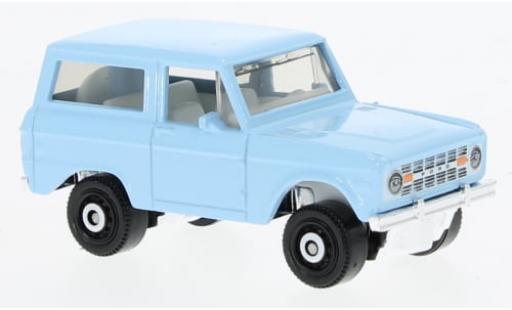 Miniature Ford Bronco 1/64 Matchbox bleue 1970 1:64 Ford Bronco 1/64 Matchbox bleue 1970 1:64 miniature