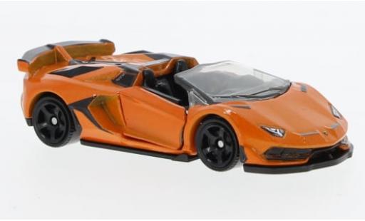 Miniature Lamborghini Aventador 1/64 Matchbox SVJ Roadster metallise orange 2019 1:64 Lamborghini Aventador 1/64 Matchbox SVJ Roadster metallise orange 2019 1:64 miniature