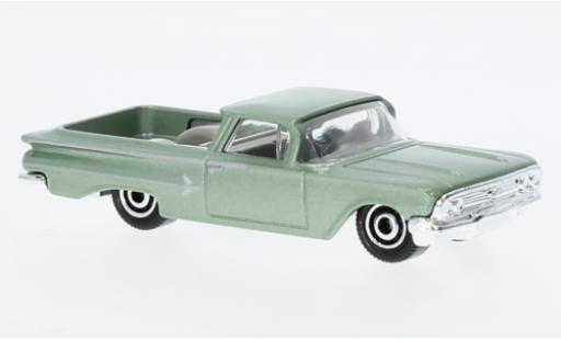 Miniature Chevrolet El Camino 1/64 Matchbox metallise la chaux 1960 Chevrolet El Camino 1/64 Matchbox metallise la chaux 1960 miniature