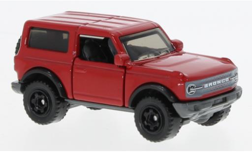 Miniature Ford Bronco 1/64 Matchbox rouge 2021 Ford Bronco 1/64 Matchbox rouge 2021 miniature