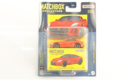 Miniature Jaguar F-Type 1/64 Matchbox rouge 2015 Jaguar F-Type 1/64 Matchbox rouge 2015 miniature