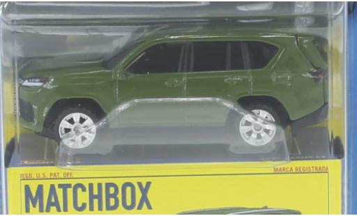 Lexus LX 1/64 Matchbox vert 2022 miniature