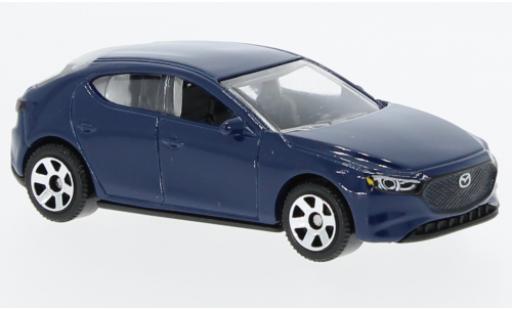 Mazda 3 1/64 Matchbox bleu foncé 2019 miniature