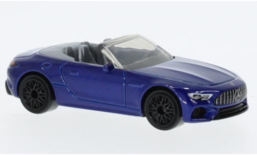Mercedes Classe SL 1/64 Matchbox SL63 bleu miniature