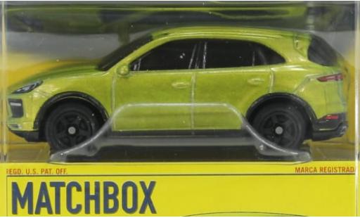Porsche Cayenne Turbo 1/64 Matchbox metallise verte 1:64 miniature