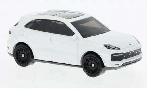 Miniature Porsche Cayenne Turbo 1/64 Matchbox blanche 1:64 Porsche Cayenne Turbo 1/64 Matchbox blanche 1:64 miniature