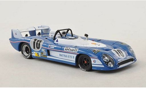 Matra MS670B Base 1/43 IXO No.10 24h Le Mans 1973 miniature