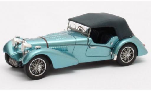 Miniature Bugatti 57 1/43 Matrix TSC Sports Tourer Vanden Plas metallise bleue RHD 1938 Chassis #541 Bugatti 57 1/43 Matrix TSC Sports Tourer Vanden Plas metallise bleue RHD 1938 Chassis #541 miniature