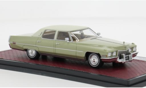 Miniature Cadillac Fleetwood 1/43 Matrix Sixty Brougham beige 1972 1:43 Cadillac Fleetwood 1/43 Matrix Sixty Brougham beige 1972 1:43 miniature