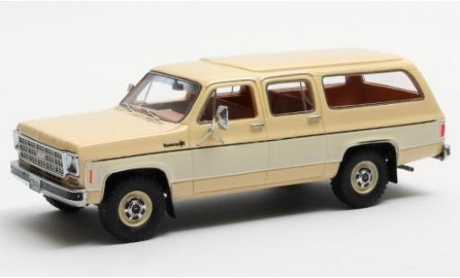 Miniature Chevrolet Suburban 1/43 Matrix K10 beige/beige 1978 Chevrolet Suburban 1/43 Matrix K10 beige/beige 1978 miniature