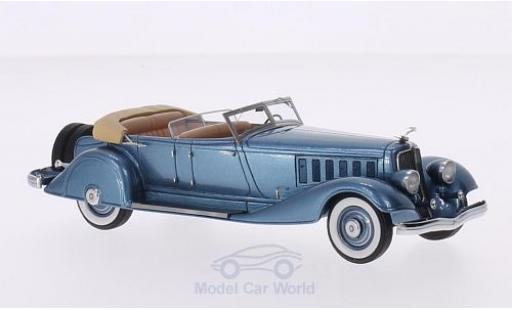 Miniature Chrysler Imperial 1/43 Matrix Custom metallise bleue 1933 Five Passenger Pheaton 7803657 Chrysler Imperial 1/43 Matrix Custom metallise bleue 1933 Five Passenger Pheaton 7803657 miniature