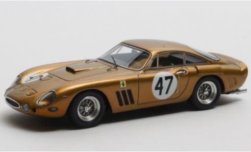 Miniature Ferrari 330 1/43 Matrix LMB No.47 Double 500 Bridgehampton 1963 Fahrgestellnr. 4453 SA D.Gurney Ferrari 330 1/43 Matrix LMB No.47 Double 500 Bridgehampton 1963 Fahrgestellnr. 4453 SA D.Gurney miniature