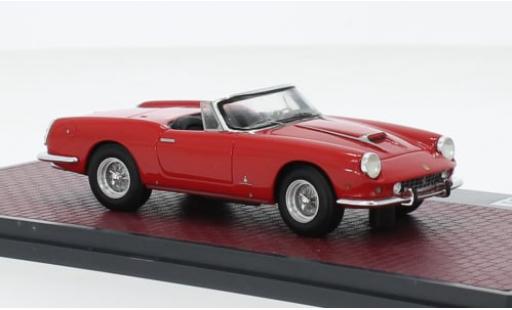 Ferrari 400 1/43 Matrix Superamerica Pininfarina Cabriolet rouge 1960 1:43 miniature