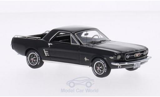 Miniature Ford Mustang 1/43 Matrix Mustero noire 1966 Ford Mustang 1/43 Matrix Mustero noire 1966 miniature