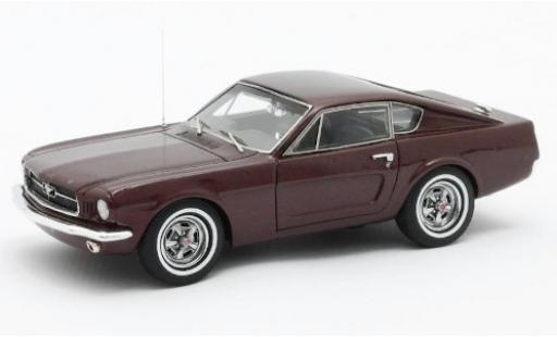 Miniature Ford Mustang 1/43 Matrix Shorty metallise rouge 1964 Ford Mustang 1/43 Matrix Shorty metallise rouge 1964 miniature
