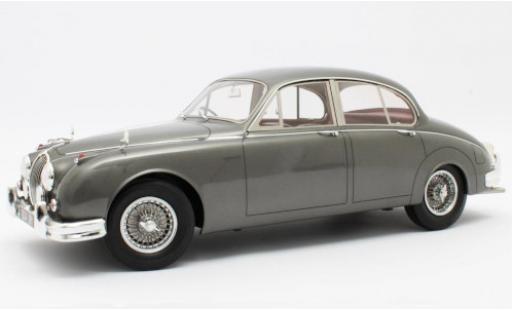 Miniature Jaguar MK 1/12 Matrix II metallise grise RHD 1959 Jaguar MK 1/12 Matrix II metallise grise RHD 1959 miniature