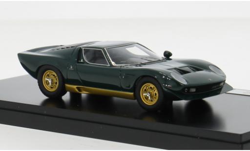 Miniature Lamborghini Miura 1/43 Matrix P400 S verte 1969 1:43 Lamborghini Miura 1/43 Matrix P400 S verte 1969 1:43 miniature