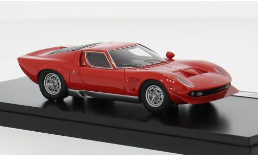 Miniature Lamborghini Miura 1/43 Matrix P400 S rouge 1969 1:43 Lamborghini Miura 1/43 Matrix P400 S rouge 1969 1:43 miniature