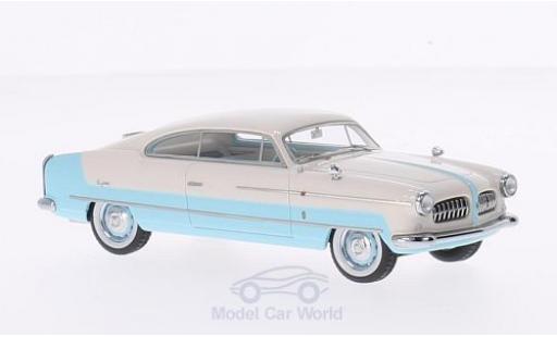 Lancia Aurelia 1/43 Matrix (B52) B-Junior Ghia blanche/bleue RHD 1952 miniature