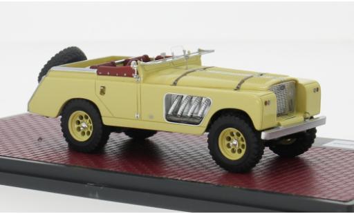 Miniature Land Rover 109 1/43 Matrix Bell Aurens Longnose jaune 2008 1:43 Land Rover 109 1/43 Matrix Bell Aurens Longnose jaune 2008 1:43 miniature
