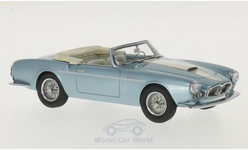 Miniature Maserati A6 1/43 Matrix G 2000 Gran Sport Spyder Frua metallise bleue/beige 1957 Louwman Museum Collection Maserati A6 1/43 Matrix G 2000 Gran Sport Spyder Frua metallise bleue/beige 1957 Louwman Museum Collection miniature
