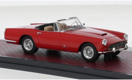 Miniature Ferrari 250 1/43 Matrix GT Cabriolet Series II Pininfarina rouge 1960 Ferrari 250 1/43 Matrix GT Cabriolet Series II Pininfarina rouge 1960 miniature