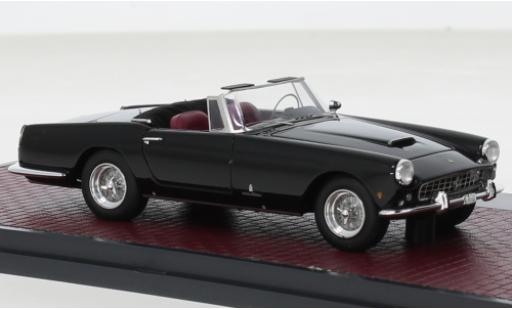 Miniature Ferrari 250 1/43 Matrix GT Cabriolet Series II Pininfarina noire 1960 Ferrari 250 1/43 Matrix GT Cabriolet Series II Pininfarina noire 1960 miniature