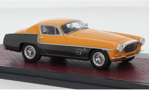 Miniature Ferrari 375 1/43 Matrix MM Coupe by Ghia orange/metallise grise 1954 Ferrari 375 1/43 Matrix MM Coupe by Ghia orange/metallise grise 1954 miniature