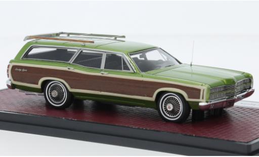 Miniature Ford LTD 1/43 Matrix Country Squire metallise vert/optique de bois 1969 Ford LTD 1/43 Matrix Country Squire metallise vert/optique de bois 1969 miniature