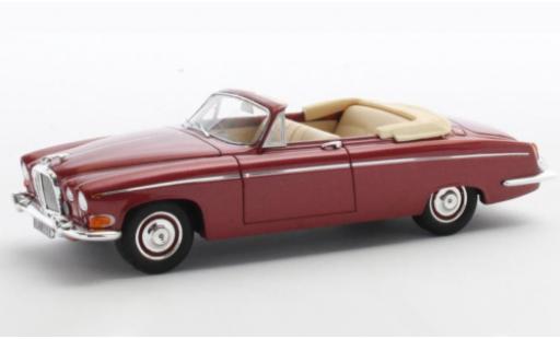 Miniature Jaguar 420 1/43 Matrix G Cabriolet metallise rouge RHD 1969 Jaguar 420 1/43 Matrix G Cabriolet metallise rouge RHD 1969 miniature