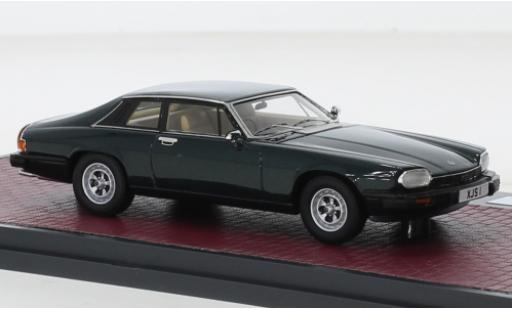 Miniature Jaguar XJ 1/43 Matrix -S metallise vert foncé RHD 1969 Jaguar XJ 1/43 Matrix -S metallise vert foncé RHD 1969 miniature