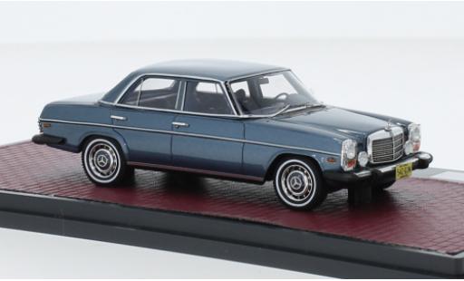 Miniature Mercedes 300 1/43 Matrix D (W115) metallise bleu 1974 Mercedes 300 1/43 Matrix D (W115) metallise bleu 1974 miniature
