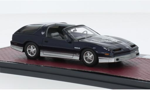 Miniature Pontiac Firebird 1/43 Matrix Trans Am Shooting Brake Kammback prougeotype noire/d 1985 Pontiac Firebird 1/43 Matrix Trans Am Shooting Brake Kammback prougeotype noire/d 1985 miniature