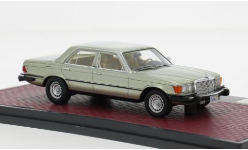 Miniature Mercedes 450 1/43 Matrix SE (W116) USA verte 1978 1:43 Mercedes 450 1/43 Matrix SE (W116) USA verte 1978 1:43 miniature