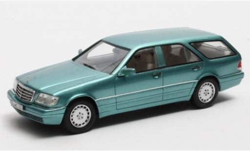 Mercedes S500 1/43 Matrix T-Modell Binz Cadform (S140) Prougeotyp metallise türkis 1994 miniature