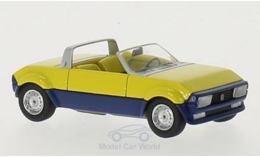 Miniature Peugeot 104 1/43 Matrix Peugette by Pininfarina jaune/bleue 1976 Peugeot 104 1/43 Matrix Peugette by Pininfarina jaune/bleue 1976 miniature