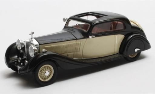 Miniature Rolls Royce Phantom 1/43 Matrix II Continental Sports Coupe Gurney Nutting noire/beige RHD 1935 Maharajah of Jodhpur Fahrgestell-n° 62UK Rolls Royce Phantom 1/43 Matrix II Continental Sports Coupe Gurney Nutting noire/beige RHD 1935 Maharajah of Jodhpur Fahrgestell-n° 62UK miniature