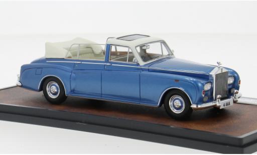 Miniature Rolls Royce Phantom 1/43 Matrix VI Landaulet bleue 1973 1:43 Rolls Royce Phantom 1/43 Matrix VI Landaulet bleue 1973 1:43 miniature