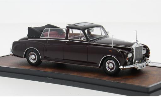 Miniature Rolls Royce Phantom 1/43 Matrix VI Landaulet rouge 1973 1:43 Rolls Royce Phantom 1/43 Matrix VI Landaulet rouge 1973 1:43 miniature