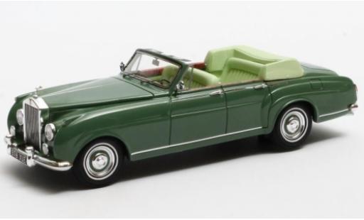 Miniature Rolls Royce Silver Cloud 1/43 Matrix H.J.Mulliner 4-Door Cabriolet verte 1962 LLCB15 Rolls Royce Silver Cloud 1/43 Matrix H.J.Mulliner 4-Door Cabriolet verte 1962 LLCB15 miniature