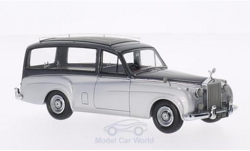 Miniature Rolls Royce Silver Cloud 1/43 Matrix Simpson & Slater Hearse grise/metallise grise RHD Rolls Royce Silver Cloud 1/43 Matrix Simpson & Slater Hearse grise/metallise grise RHD miniature