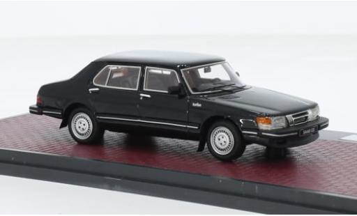 Miniature Saab 900 1/43 Matrix CD Turbo noire 1981 1:43 Saab 900 1/43 Matrix CD Turbo noire 1981 1:43 miniature