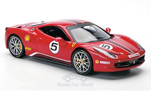 Miniature Ferrari 458 Challenge 1/43 Hot Wheels Elite Challenge No.5 Ferrari 458 Challenge 1/43 Hot Wheels Elite Challenge No.5 miniature